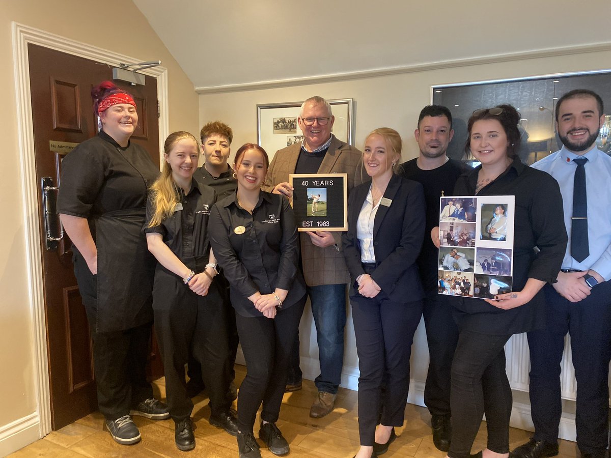 jrbradby's tweet photo. Spent a lovely morning at the Carlyon Bay Golf Club, celebrating Peter Brennan and his 40 years of service with the Brend Hotel Group. Congratulations, it was a pleasure working alongside you for many years. 
@BrendCollection @TheBelmontBrend @CarlyonBayHotel @CarlyonBayGolf https://t.co/bXEPRCyPtR