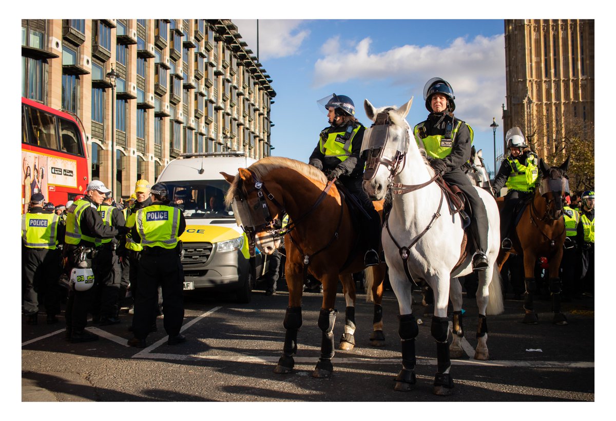 Shootaaroncoe's tweet photo. Carrying on from earlier, a few more shots of scenes in London on Saturday 11th November 2023 #aaroncoe #shootaaroncoe #photo #photography #documentaryphotography #uk #london #westminster #protest #londonprotest #November11th #Cenotaph #police #ArmisticeDay https://t.co/Ugqz4bOKH5