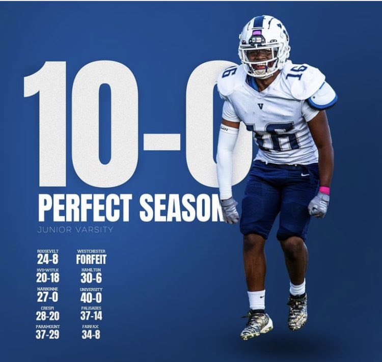Congratulations to <a href="/CoachMyke64/">Mychal Davis</a> and the rest of our JV Staff. The future is bright for the Venice Gondos