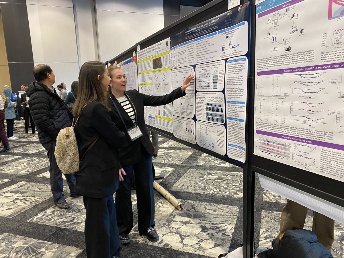 Check out <a href="/EmmaJRousselle/">Emma Rousselle</a> presenting her poster describing the CRAFtiness of CRAF in driving drug resistance in BRAF mutant cancers at #CCRC2023 <a href="/CCRAlliance/">CCRAlliance</a> <a href="/LDI_ILD/">Lady Davis Institute</a> <a href="/mcgillu/">McGill University</a> <a href="/marathonofhope/">Marathon of Hope Cancer Centres Network</a>