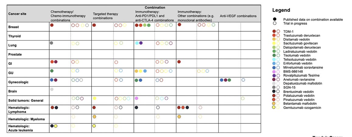 diegoadiazg's tweet photo. Antibody–drug conjugates: in search of partners of choice.
The next generation of ADCs brings optimism to combinatorial approaches.
Trends in Cancer 📖 DOI 👉🏻 https://t.co/OYJteeIoi6
#nsclc #sclc #noveltherapies #targettherapy #lcsm #biomarkers #adc https://t.co/K7eHEh1iIn