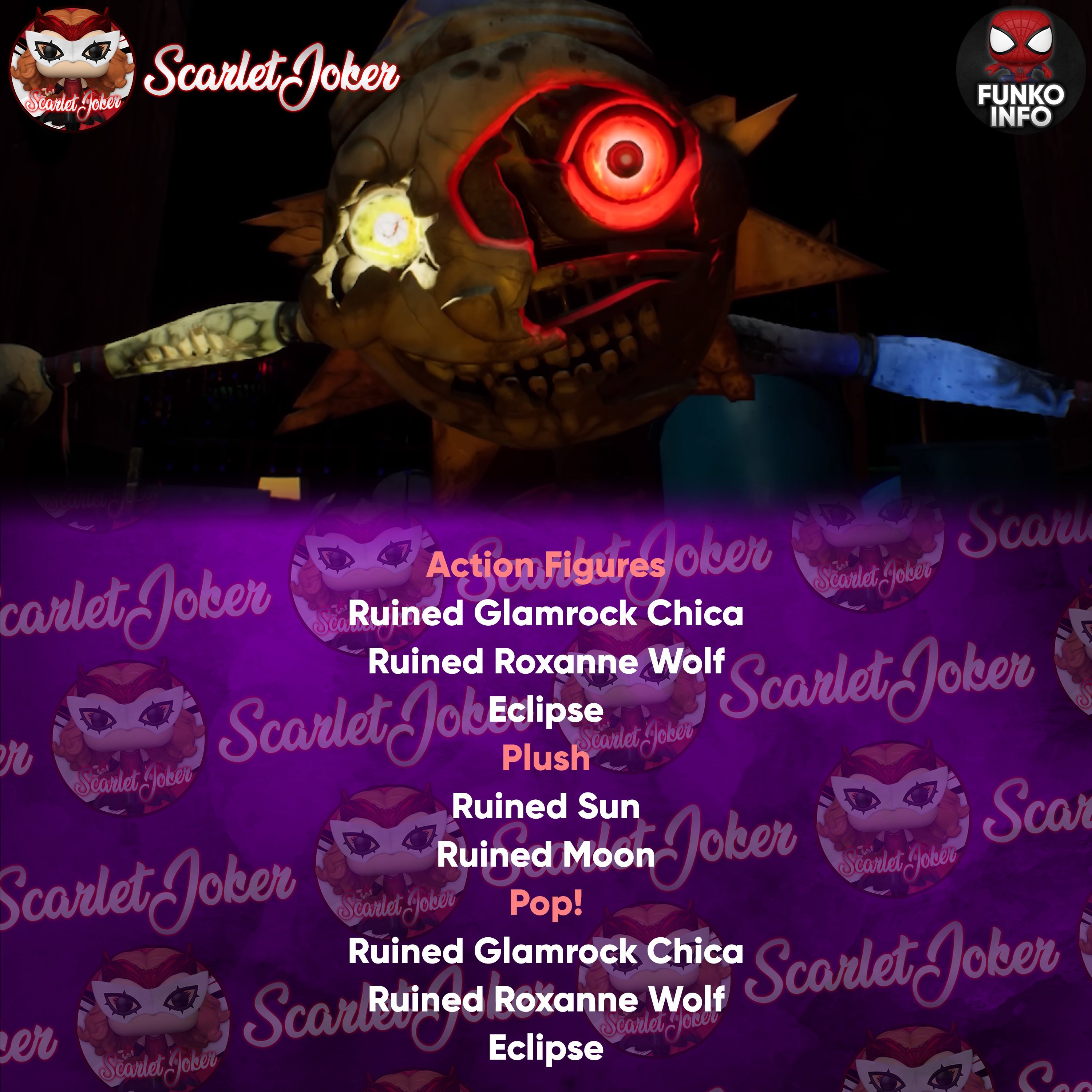 JonnyBlox on X: RUIN TEASER 2/8! New look at Glamrock Gifts featuring a  S.T.A.F.F. Bot in Five Nights at Freddy's: Security Breach RUIN DLC  releasing next month! #fnaf #fivenightsatfreddys #fnafsb #securitybreach   /