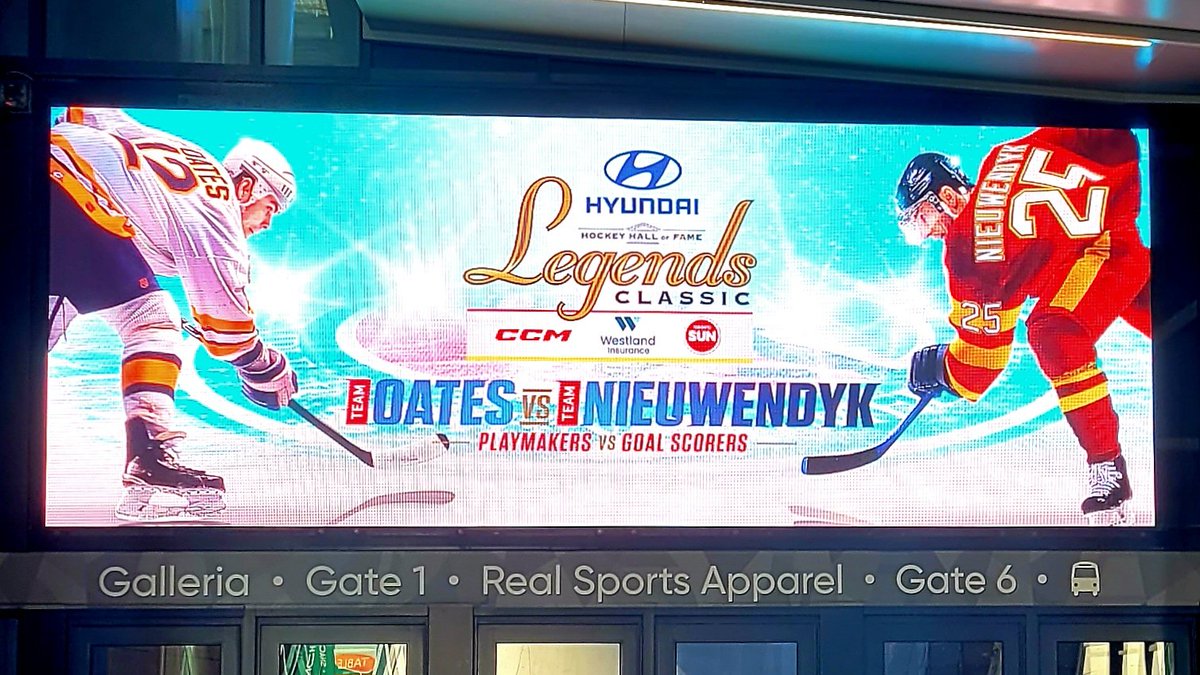 We're in Toronto at Scotiabank Arena for the Hyundai @HockeyHallofFame Legends Classic! Join us on Instagram and TikTok for exclusive content. 
#HHOF2023 #HyundaiDrivesHockey