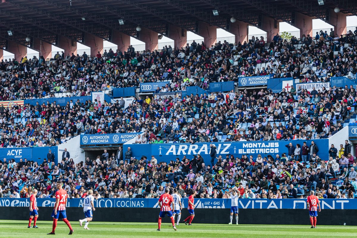 Gracias al Real Zaragoza y a su Agrupación de Veteranos. Gracias a las Leyendas del Atlético de Madrid...
