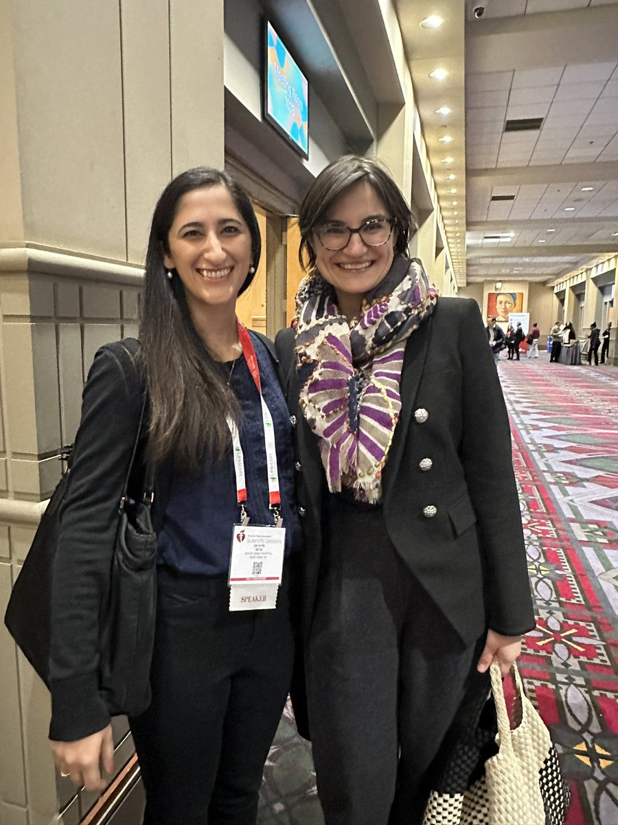 Gayatri Setia, MD (@gayatrisetia) on Twitter photo All smiles after a fantastic panel discussion on hormonal effects on anticoagulation at #AHA2023! It was an honor to present a case of May Thurner Syndrome management in pregnancy with <a href="/DKadiandodov/">Daniella KadianDodov</a> and learn so much from her and other experts in vascular medicine. All smiles after a fantastic panel discussion on hormonal effects on anticoagulation at #AHA2023! It was an honor to present a case of May Thurner Syndrome management in pregnancy with <a href="/DKadiandodov/">Daniella KadianDodov</a> and learn so much from her and other experts in vascular medicine.