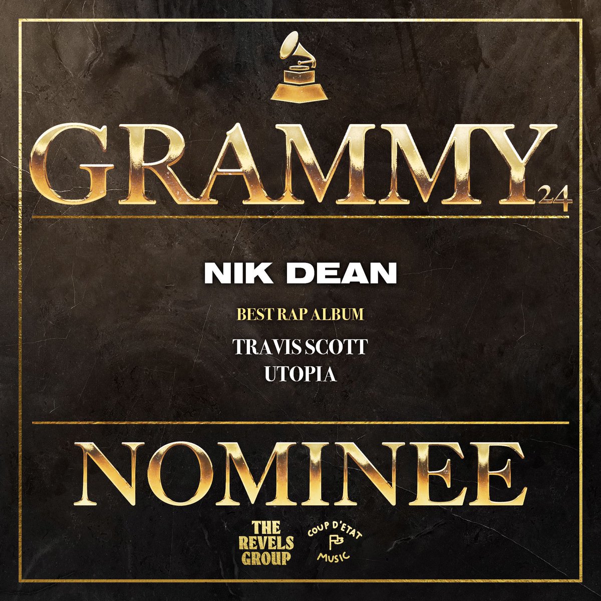 Nik_Dean's tweet image. Grammy nominated!! #godisgreat #utopia