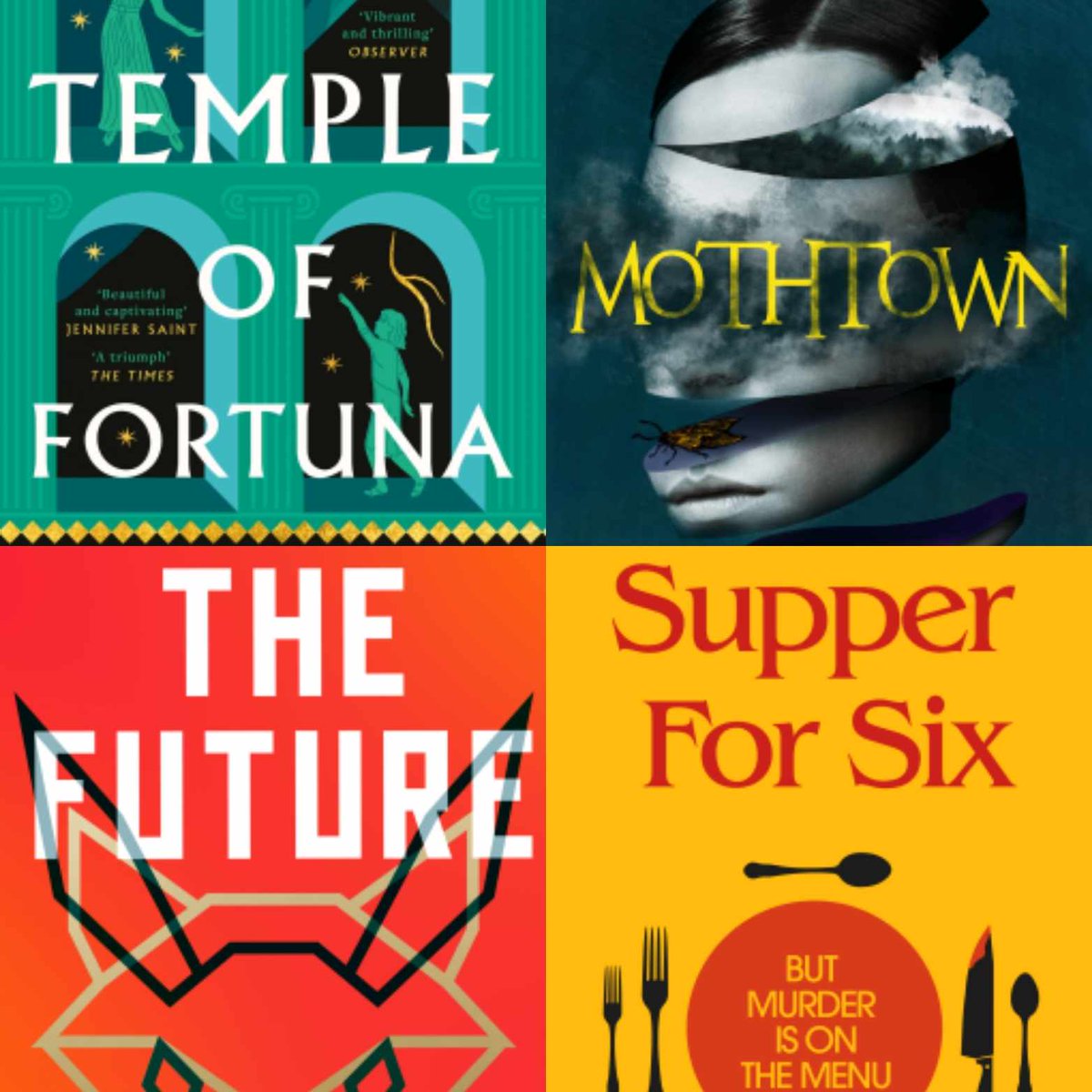 kindigblog's tweet photo. NOVEMBER READING!
On https://t.co/YS5TDXGrCw this month:
7th: #TheTempleofFortuna @ElodieITV
14th: #Mothtown @carolinehwrites
21st: #TheFuture @NaomiAllthenews
28th: #SupperforSix @fionasherlock
#bookblogger #amreading #bookreviews #comingsoon #bookblog https://t.co/Y9DD416Ot6