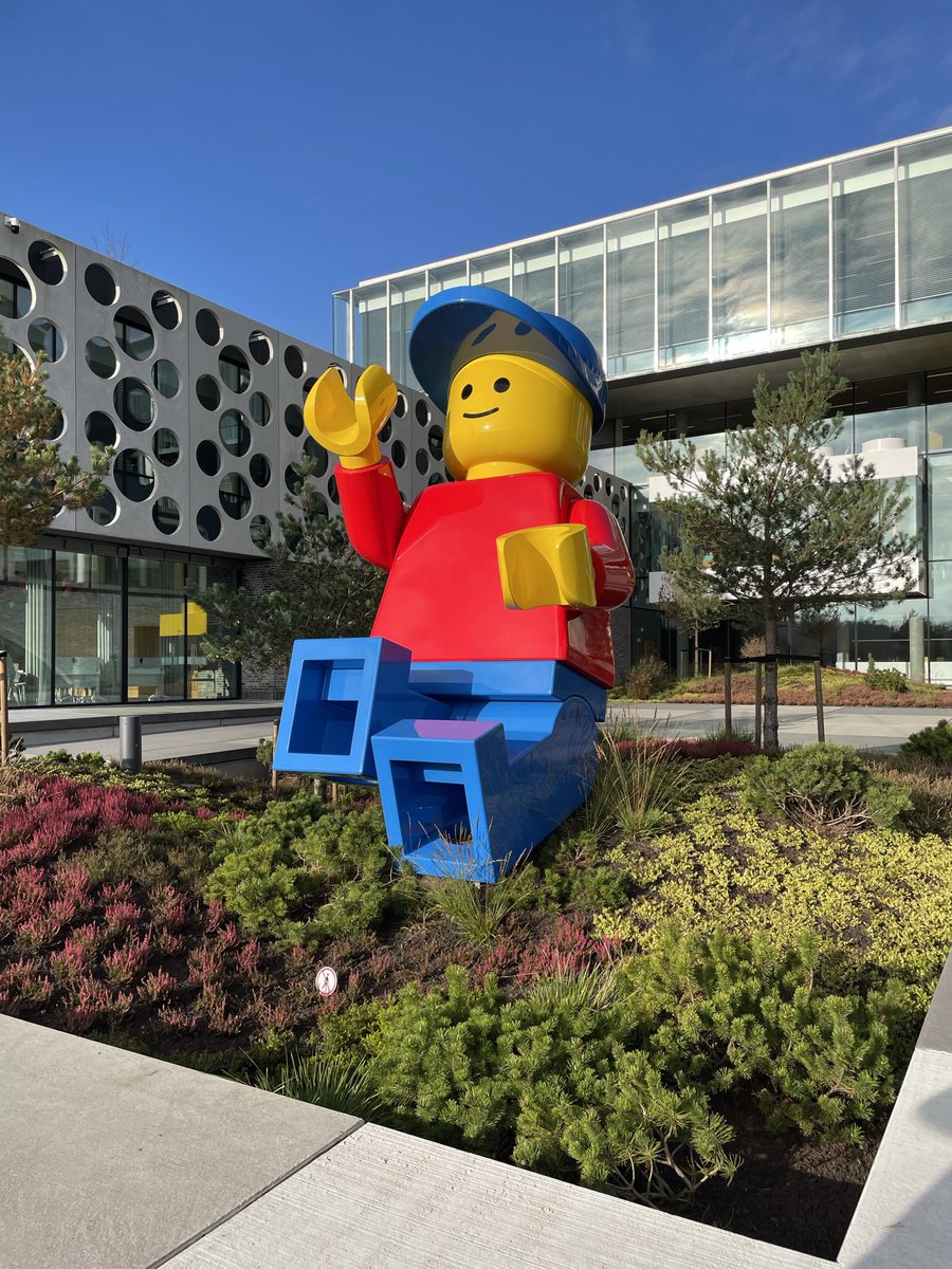 📍Billund, Denmark for the week. Visiting LEGO as part of the LEGO-Papert fellowship.