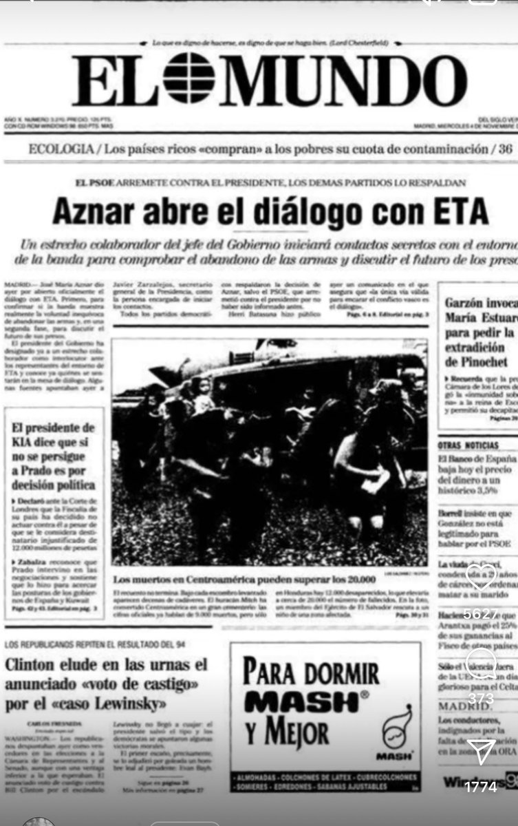 Hipócritas de la derecha y atontados que les seguís: ¿por qué antes sí y ahora no? Si haces caso a los depredadores, no eres antepasado de nadie.