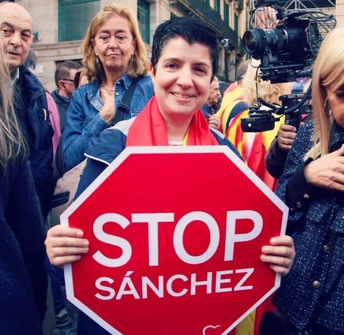 LorenaParicio2's tweet photo. #StopAmnistía #StopSanchez #NoALaAmnistia 
@PopularesHospit 
@pp_bcn 
@PPBarcelona_ https://t.co/KyHthdKGle