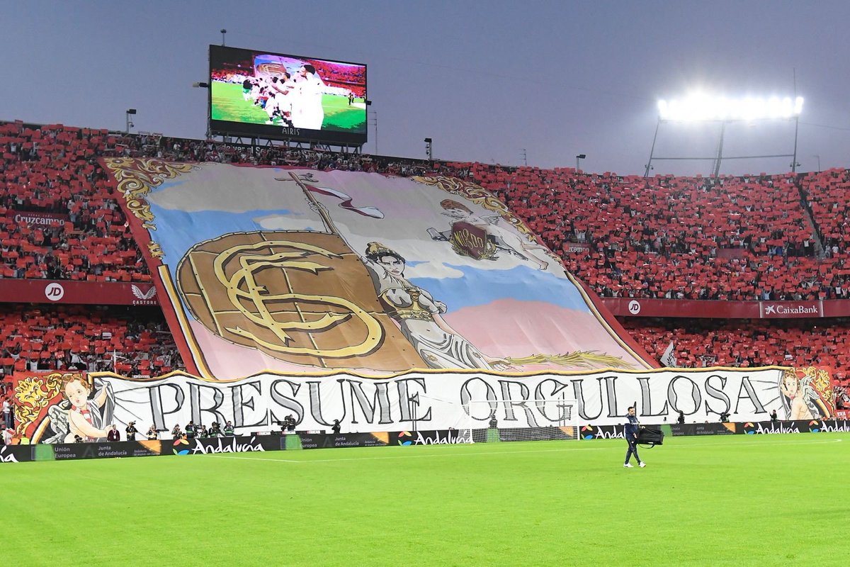 ❤️ ¡Vamos, Sevilla! 👏🏻

#ElGranDerbi