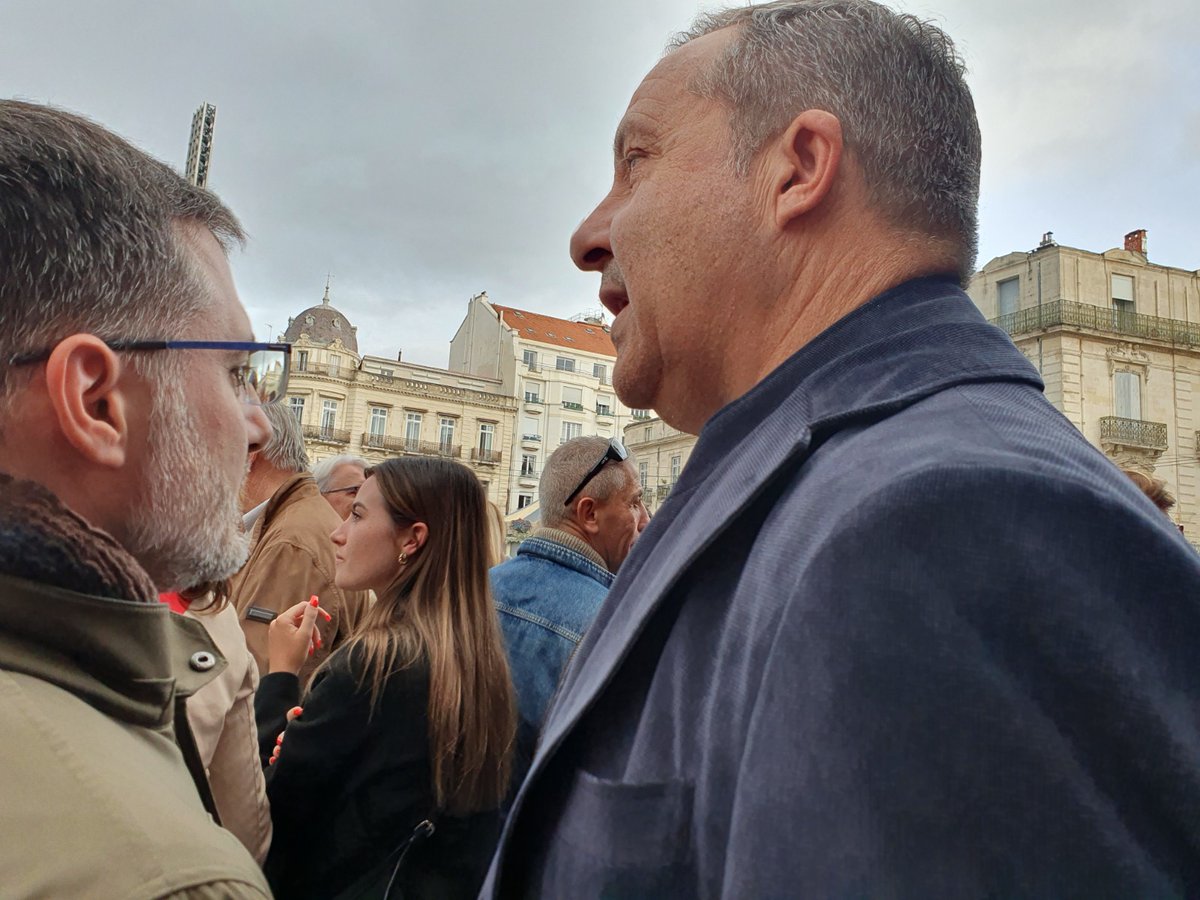 🇨🇵 Rassemblement contre #antisemitisme à Montpellier à l'appel de <a href="/ASSOMAIRES34/">AMF34</a>

En tant qu'elu de <a href="/MauguioCarnon/">Ville Mauguio Carnon</a>, il était important d'être présent aux côtés de mes collègues maires et élus locaux, autorités civiles et religieuses, ainsi que 3000 de nos concitoyens.