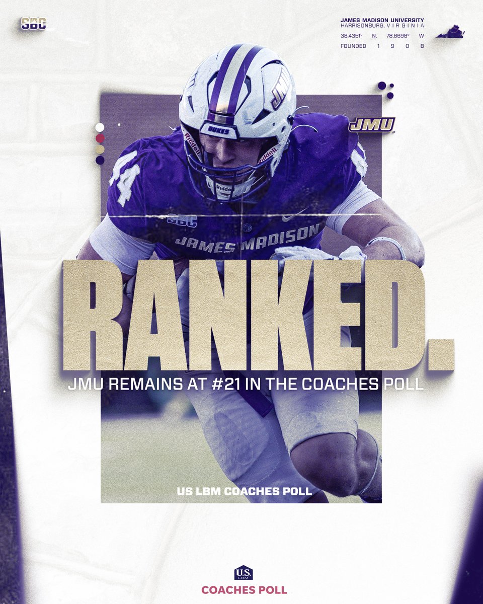 JMU Football tweet media