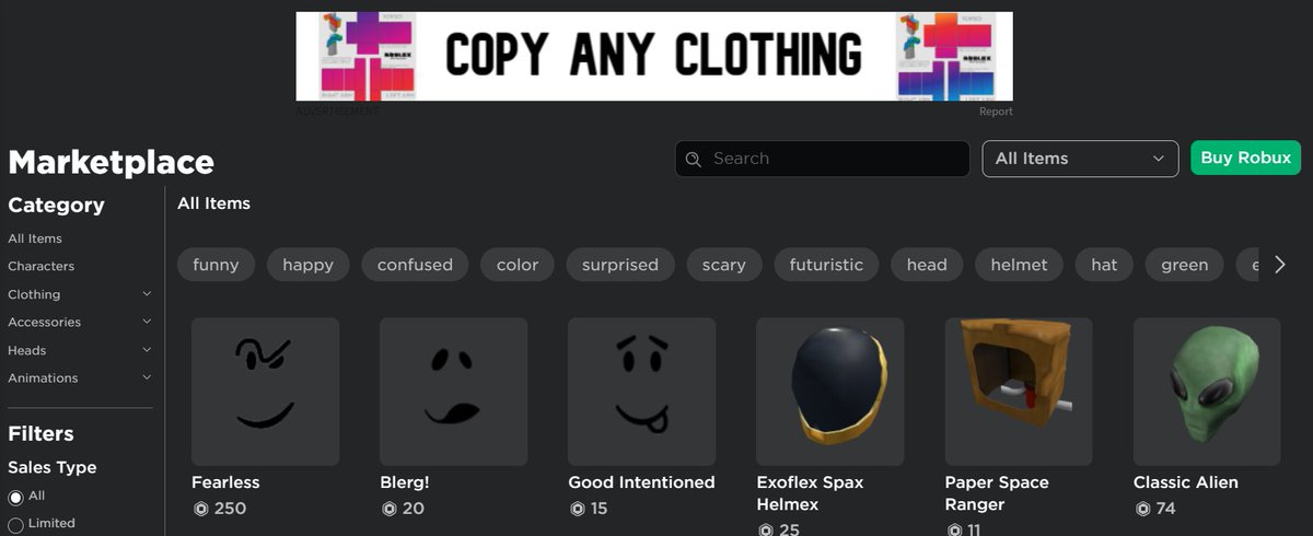 RBXNews on X: Two new Dominus hats have just been published to the  Marketplace by Roblox.  / X