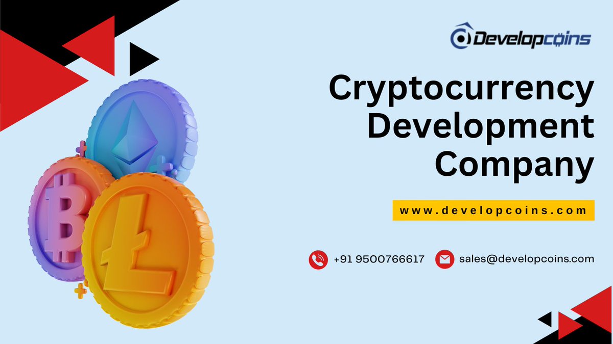 developcoins's tweet image. Are you planning to join #cryptocurrency revolution? Then connect with #Developcoins

As a leading #cryptocurrencydevelopment company, we offer effective #crypto solutions to revolutionize the way you interact with #digitalassets

Explore: developcoins.com

#technology