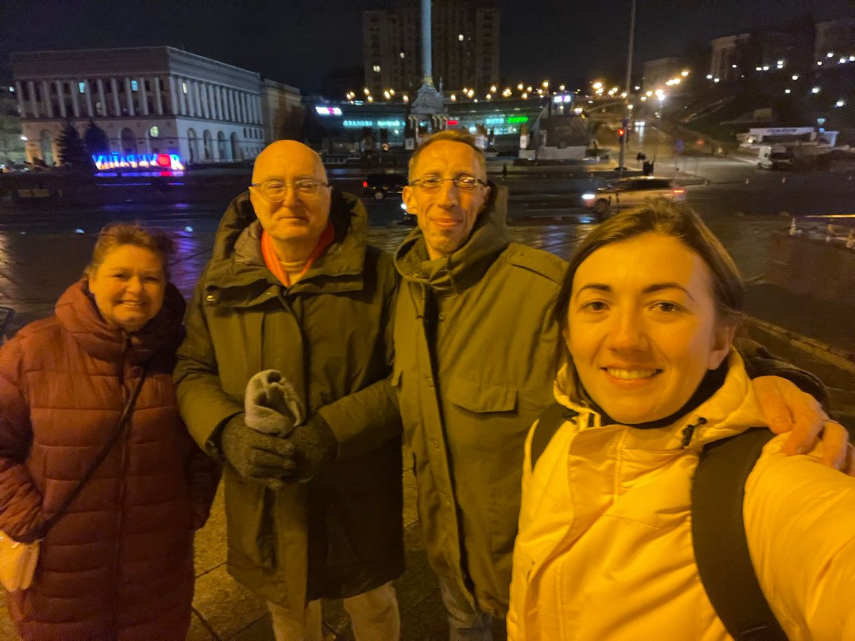 Ukraine Solidarity Campaign 🇺🇦✊🏽🚩 (@ukrainesol) on Twitter photo Our solidarity delegation with <a href="/pcs_union/">PCS Union (pcs.org.uk)</a> has arrived in Kyiv! Here with Ivanna Khrapko, chair of the youth council of the Federation of Trade Unions of Ukraine (right), are Bev Laidlaw (PCS NEC), John Moloney (PCS Assistant Gen Sec) and Chris Ford (USC Secretary). Our solidarity delegation with <a href="/pcs_union/">PCS Union (pcs.org.uk)</a> has arrived in Kyiv! Here with Ivanna Khrapko, chair of the youth council of the Federation of Trade Unions of Ukraine (right), are Bev Laidlaw (PCS NEC), John Moloney (PCS Assistant Gen Sec) and Chris Ford (USC Secretary).