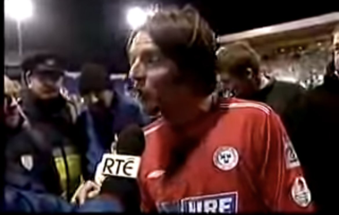 JohnMickBrennan's tweet photo. “I’m speaking on behalf of these fans and this football club….. this our rewards, our just rewards. We deserve this, we deserve this big time.” 

Days like today make it all worthwhile. 
🇪🇺🇪🇺🇪🇺 https://t.co/Wq4QhcpRJu