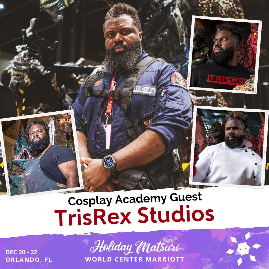 HolidayMatsuri's tweet photo. 🎉 Join us at #holidaymatsuri2023 to see @TrisRex
Known for his highly detailed style shown on the covers of Cosplay Alliance and Art Materials Retailer Magazine. Don't miss his latest project, "ALIENS: RESURGENCE (FOR THE HIVE)"
Grab your tickets today! Link in bio https://t.co/7xp03NffKX