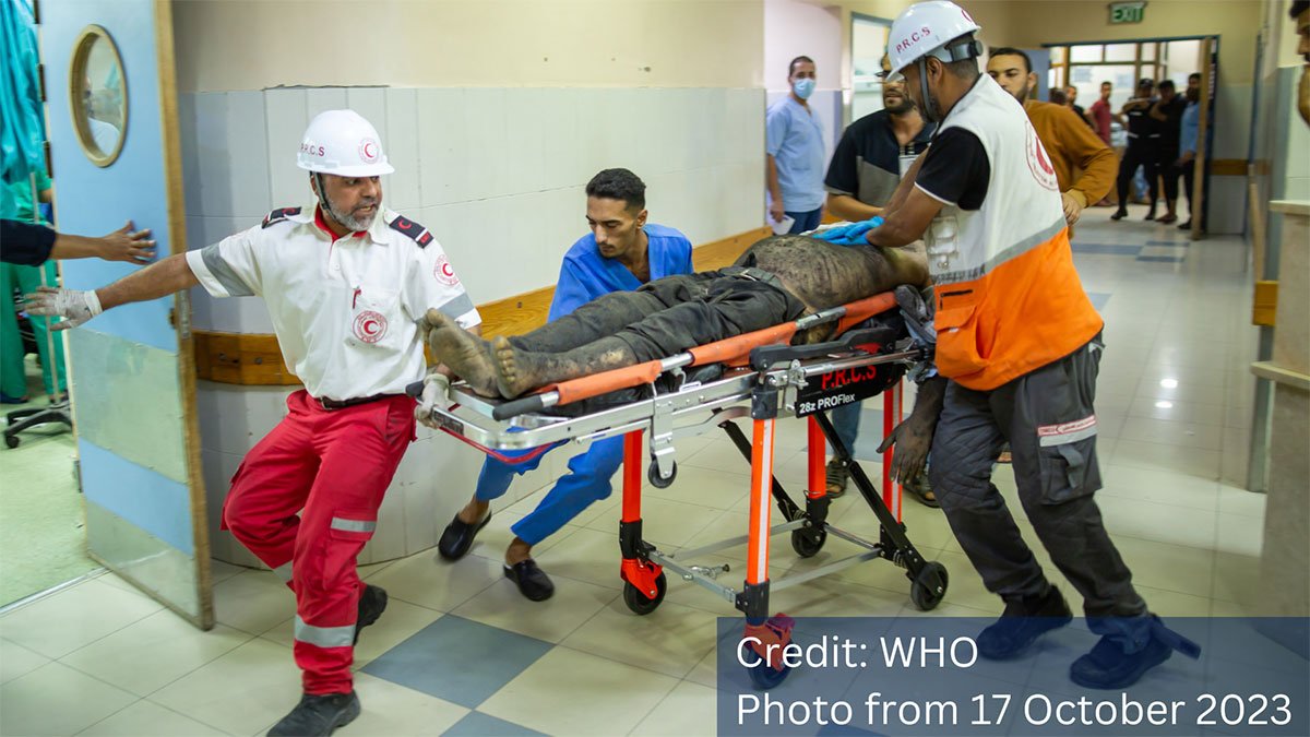 UNFPA, UNICEF and WHO Regional Directors call for immediate action to halt attacks on health care in Gaza

The regional directors of UNFPA, UNICEF and WHO call for urgent international action to end the ongoing attacks on hospitals in Gaza.

We are horrified at the latest reports