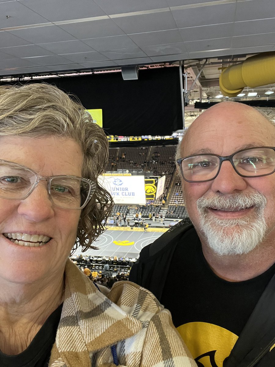 Iowa Women’s Inaugural meet! #fightforiowa