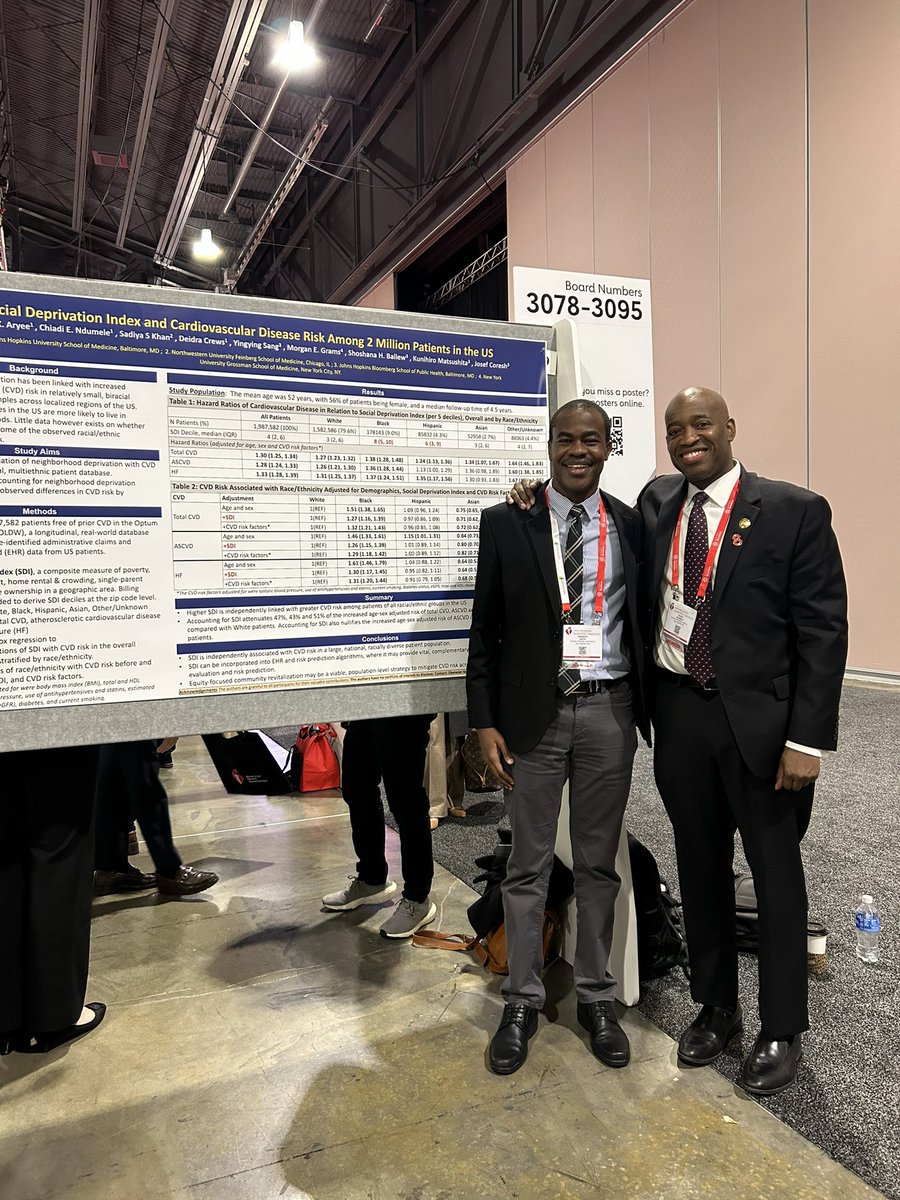 Still my favorite way to introduce myself: <a href="/ChiadiNdumele/">Chiadi Ndumele</a>’s postdoc😊
#AHA2023