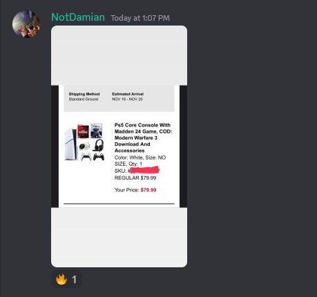 ProfitHaven_'s tweet photo. Anyone want $80 PS5? ✅

Our members scored multiple of these items

Like and retweet for a free membership 

dropping the link in two minutes https://t.co/Lw7uRSf2r5