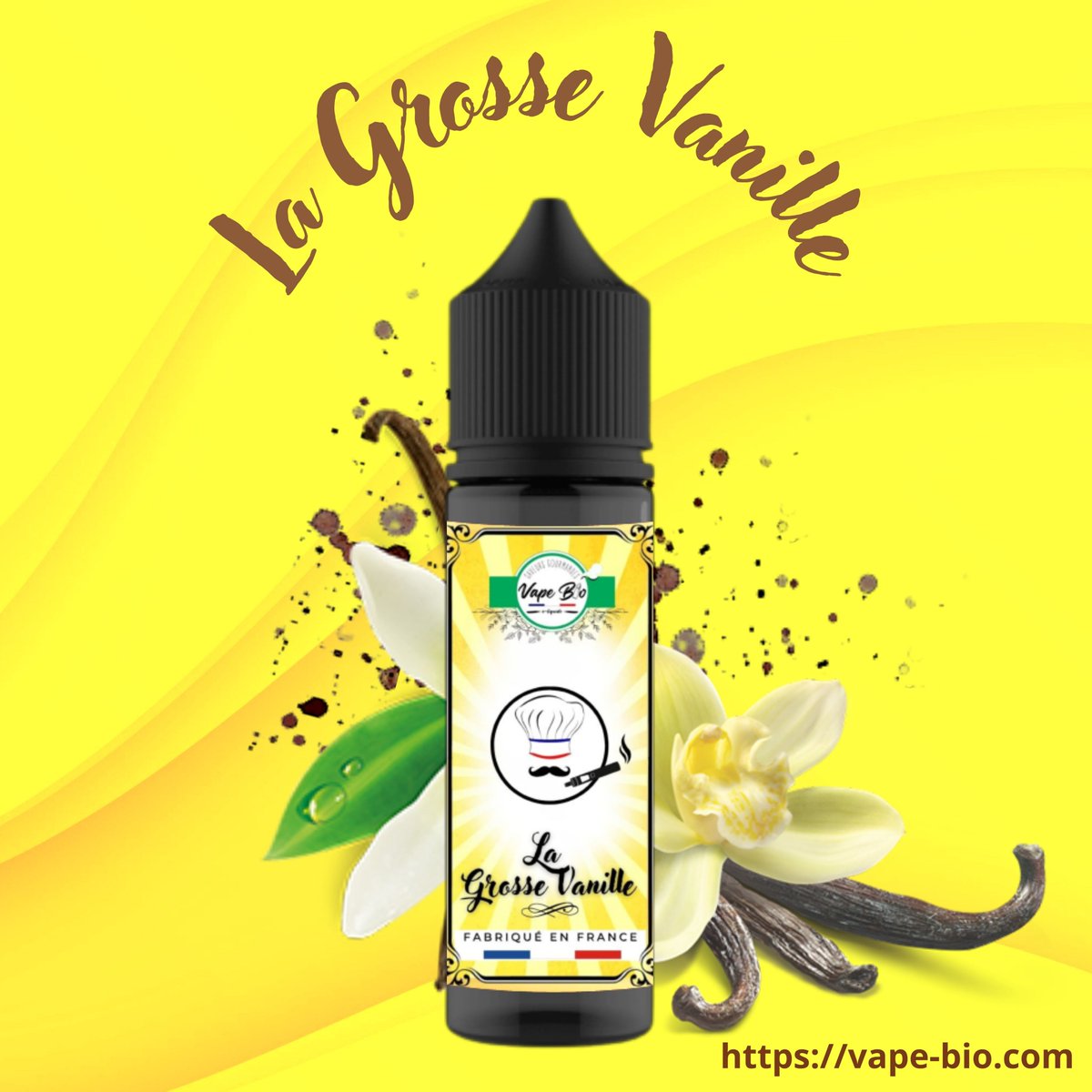La Grosse Vanille de chez Vape-bio vous apportera toute la finesse et la force de la vanille de Madagascar.
Réputée comme étant une des meilleurs vanilles du monde.  

Interdit aux - 18 🔞 

Si vous ne fumez pas ne vapotez pas ! 

#PROMO #promotion #Promotions #vape