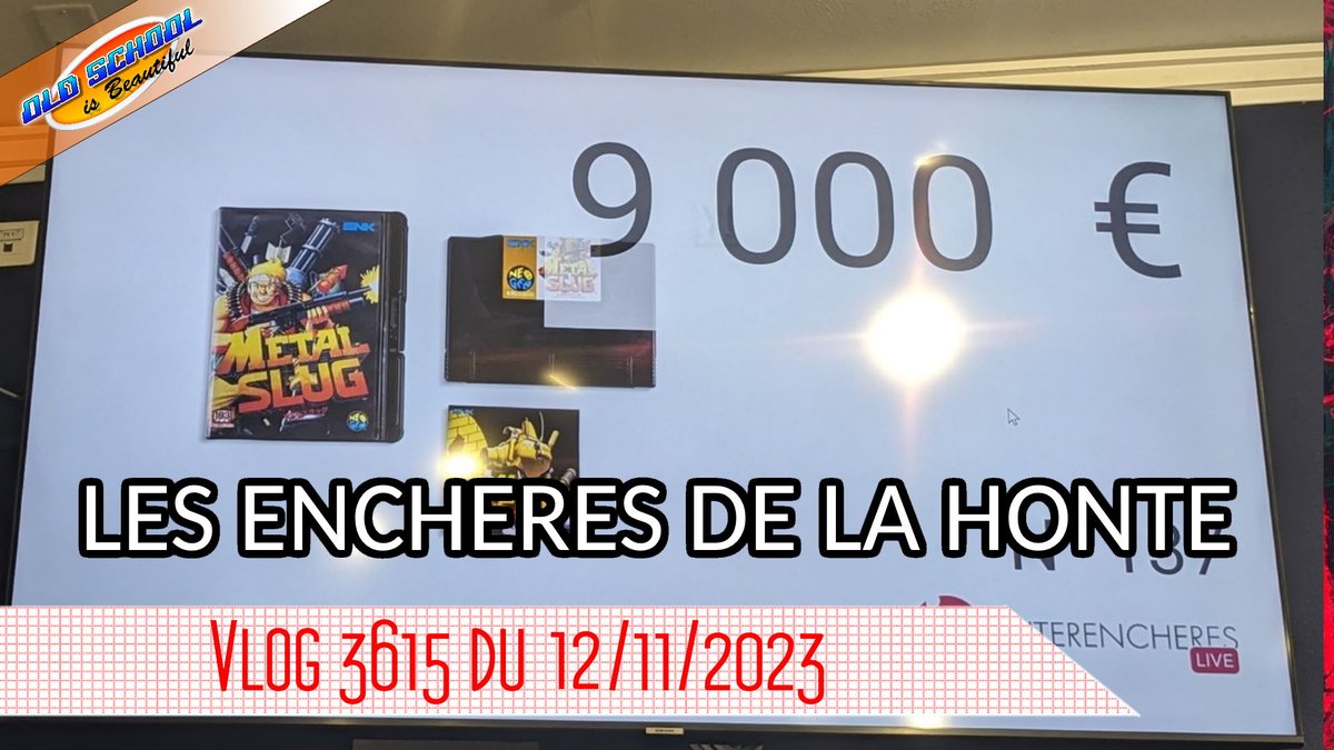 bfggamepassion's tweet image. 🚨 Nouvelle vidéo VLOG alerte! 🎥 Plongez avec moi dans les coulisses du fiasco de la sortie du nouveau Tintin par Microïds 😱, et découvrez les enchères chez Millon avec une contrefaçon épique de Metal Slug vendue à 9000€ 💸! youtu.be/gTZWUKqxSts #GamingFail #VlogLife