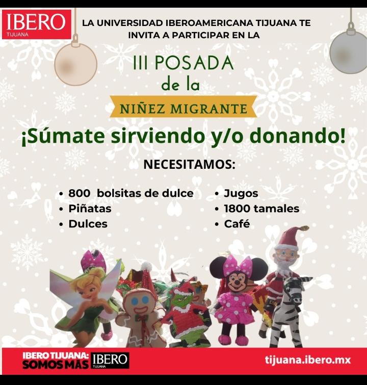 🌟 ¡Únete a nuestra causa y sé parte de la magia de la solidaridad! 🌟

🎁  Cada aporte cuenta y nos acerca un paso más a la meta. Juntos, podemos crear momentos inolvidables y regalar sonrisas que perduren en el corazón.

#IberoSomosMas  #DonarEsAmor #NiñezMigrante