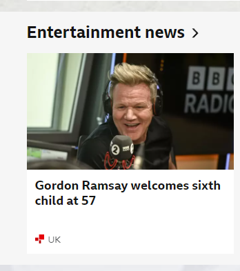 That's very old for a baby. #Gordonramsey