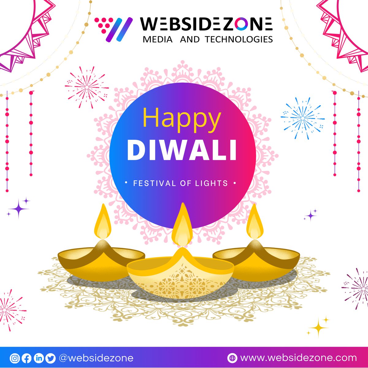 Happy and Prosperous Diwali 🪔

May your dreams shine as bright as the Diwali lights✨
.
.
.
.
.
.
.
.
#diwalivibes #happydiwali #diwali2023 #bestitcompany #businessconsultant #businessgrowth #websdesigner #completebusinesssolution
