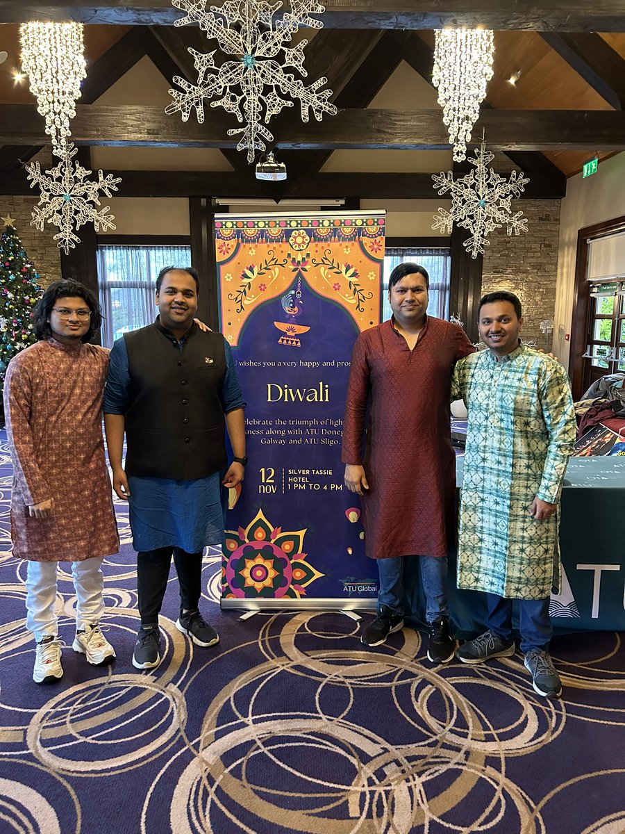 icscgalway's tweet photo. Some moments from today’s #Diwali Celebrations organised at @ATUDonegal_
ICSC Galway is right here to support all programs promoting #IndoIrishRelations
Yummy food, Lovely Cultural Performance and meeting @OFlynnATU
@jayshah_1999 https://t.co/tfeXehkpAu