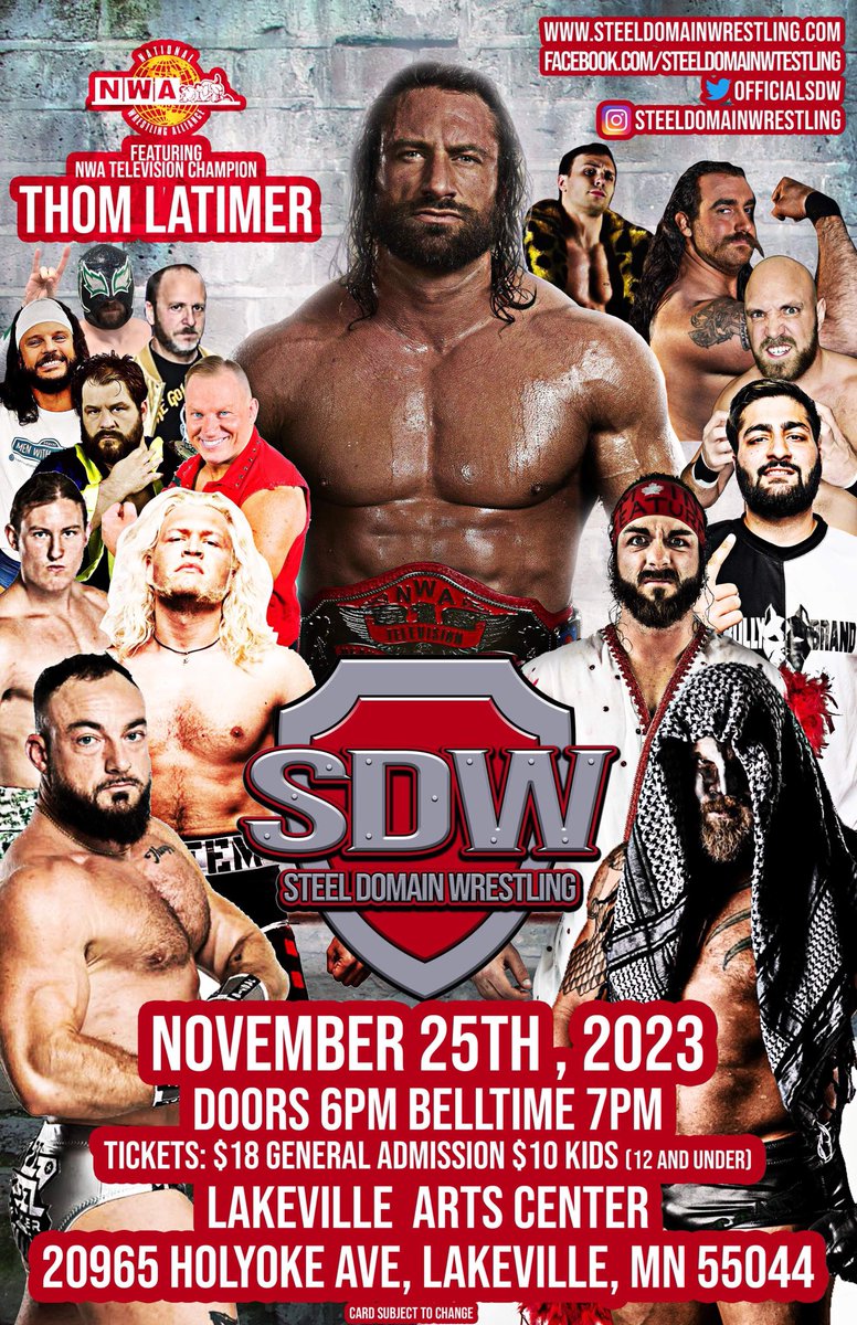 SDW back to Lakeville Nov 25!