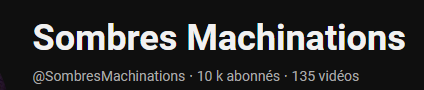 Attendez...
On était à 9650 il y même pas 24h.
Et on vient d'arriver à 10K !

WOW !

Merci à toutes et à tous !
Un palier important pour Youtube !