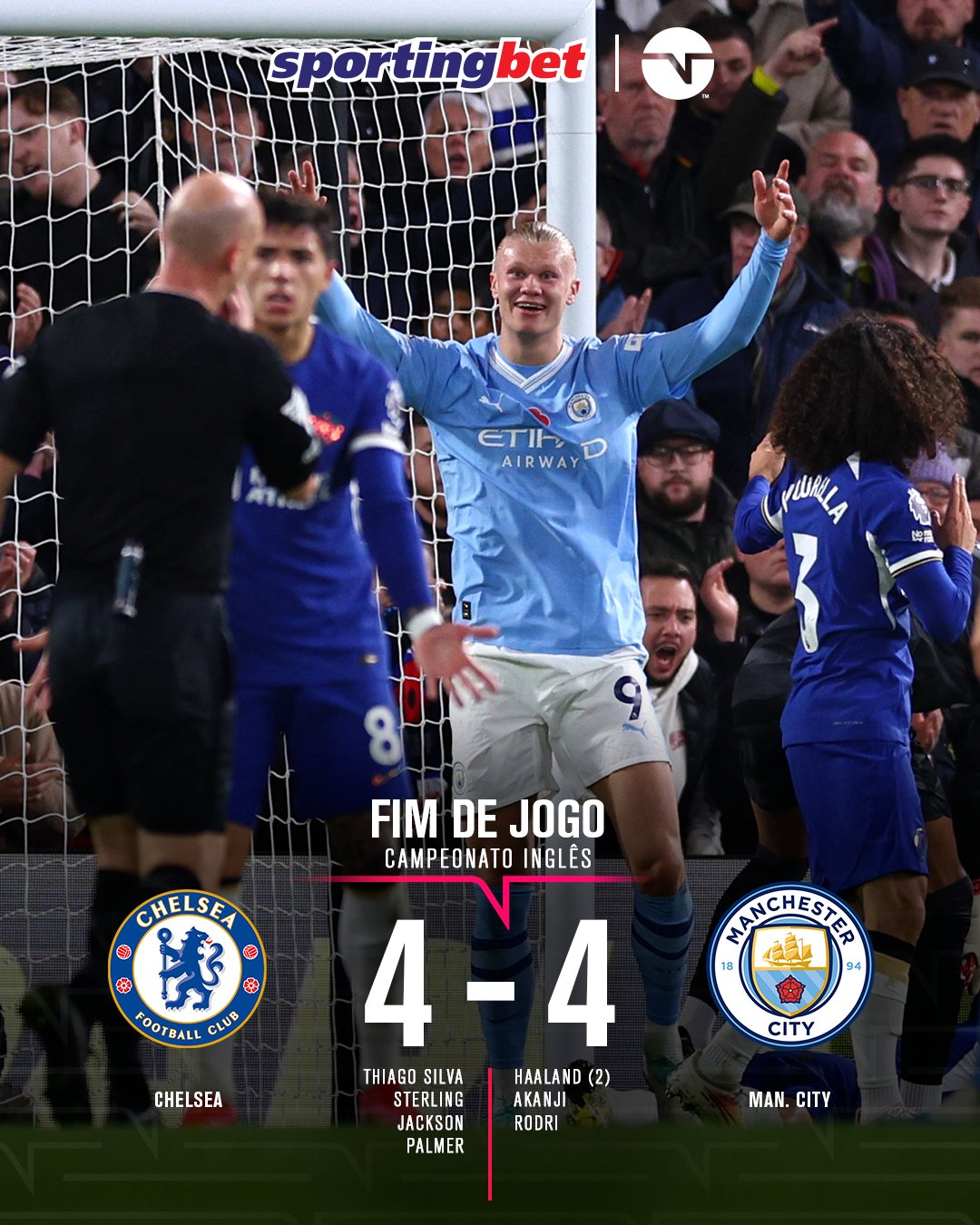 FIIIIIIIM DE JOGO! O Chelsea vence o - TNT Sports Brasil