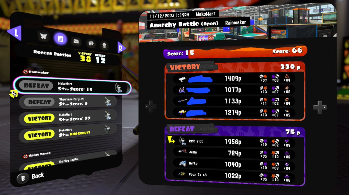 BlobbyBulbz's tweet photo. Stringer good #Splatoon3 #NintendoSwitch https://t.co/G1tLrusVvC