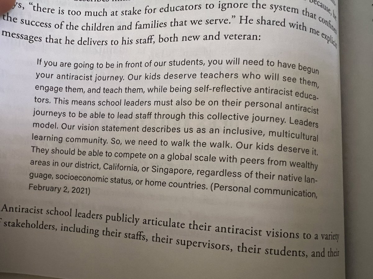 mcpsEDUCATOR's tweet photo. Thank you @daman_harris for this! GLUED to this book. MOVED by this book! Written to challenge us, to change us, to create a sense of urgency within us! So many principles to live by! #booksigning  #moreequitbaleschoolsandclassrooms
#antiracistovernotracist #getthebook
#congrats https://t.co/hWgH8pEn7S