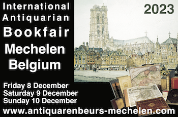Reeds voor de 32ste keer wordt in het #Cultuurcentrum te #Mechelen de Internationale #Antiquarenbeurs georganiseerd. De data en openingstijden voor het jaar 2023 zijn:
Vrijdag 8 december 2023  14-20u
Zaterdag 9 december 2023 11-18u
Zondag 10 december 2023 11-17u
#books #bookfair