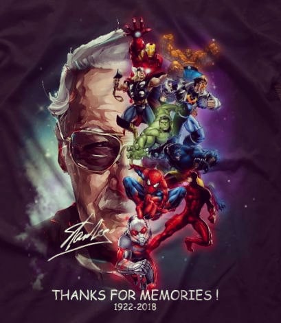In memory of #stanlee 🖤
#comicbookwriter #editor #televisionproducer #filmproducer #editorinchief #president #marvelcomics