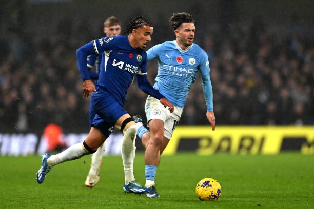 Goleada Euro on X: FIM DE JOGO! Chelsea 4 x 4 Manchester City Gols: Thiago  Silva, Sterling, Nicolas Jackson, Cole Palmer; Haaland (2x), Akanji, Rodri.   / X