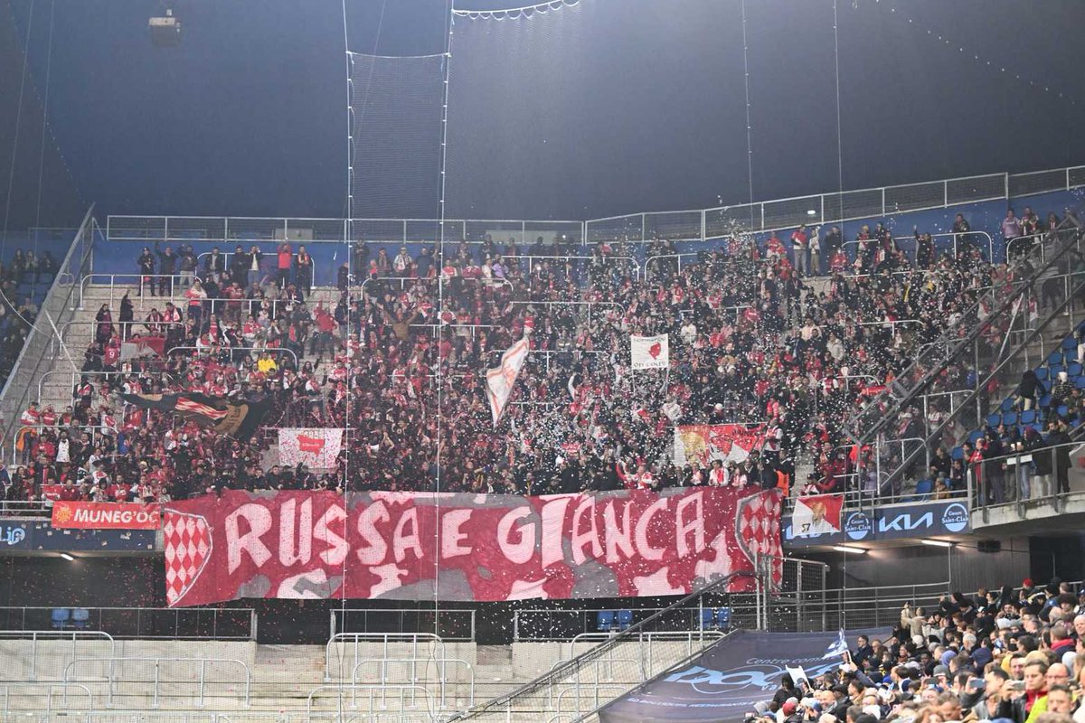 UltrasMadeinFR's tweet image. ⚽️ Le Havre - Monaco 
📢 Parcage monégasque ! 
📆 Samedi 11 novembre 2023
📸 @AS_Monaco 

#HACASM