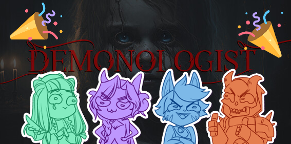 SylphaVt's tweet photo. 🔴 STARTING NOW - 🔗🔽🔽🔽

🌟Come join the itty bitty committee as we get spooky playing Demonologist for my streamaversary! 

@Aztraliss @kittysobaArt @GRAILunholy_vt

🎨Art in thumb by Az

#VTubersAreStillWatching #Vtubers https://t.co/JeUgkps8xm