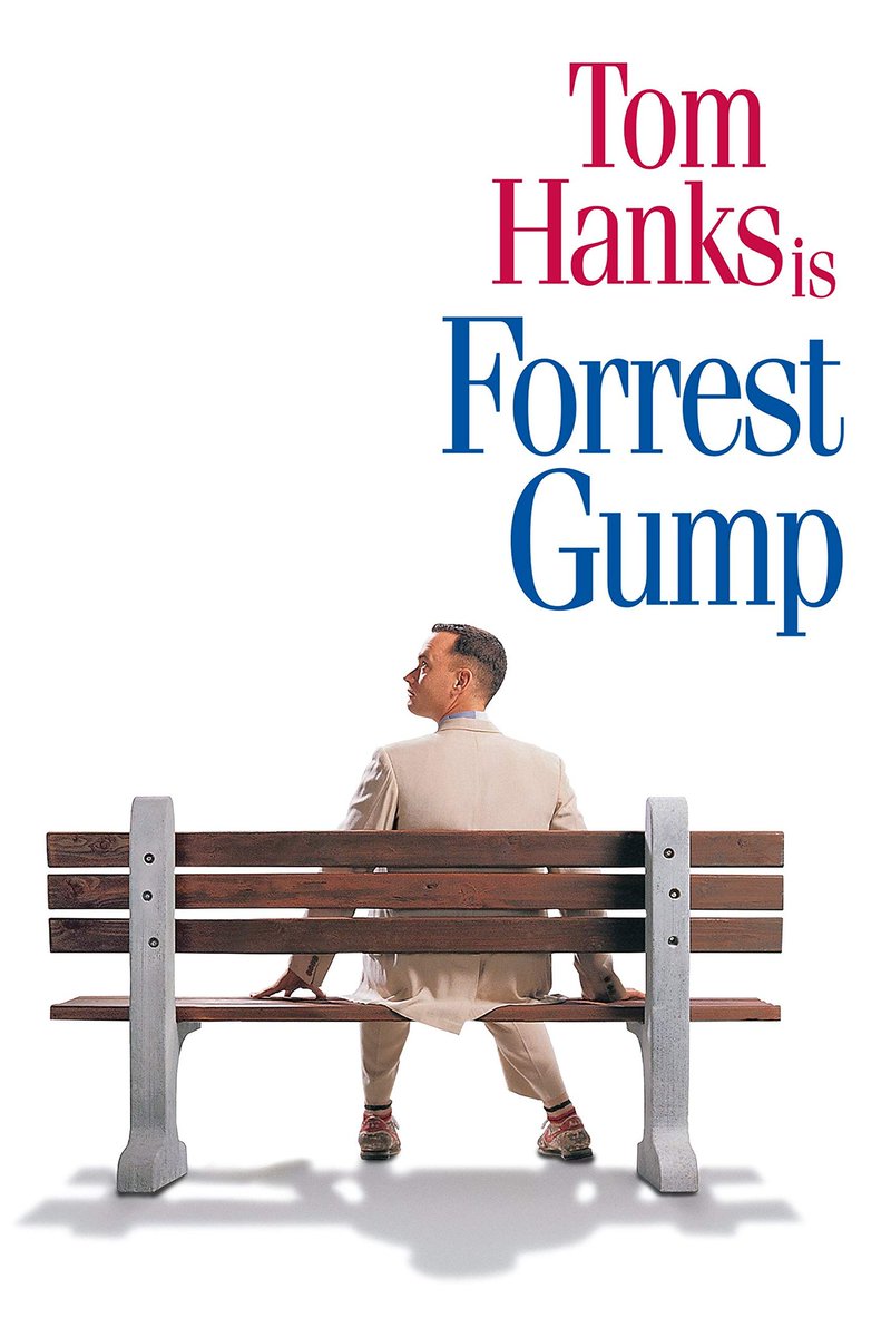 'Stupid is as stupid does!'

I love this movie 🎥

#ForrestGump
#TomHanks #RobinWright #GarySinise #MykeltiWilliamson #SallyField
#ClassicMovie #MovieClassic
#Movies #MovieNight #MovieReview #MoviePoster