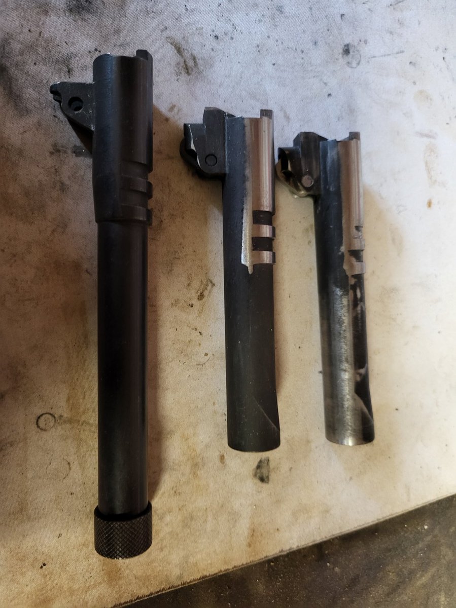 Tactical_review's tweet photo. 1911 9mm barrels. $75 each plus shipping. DM for payment details.

#TooMuchCrap https://t.co/6DrlV17E4P