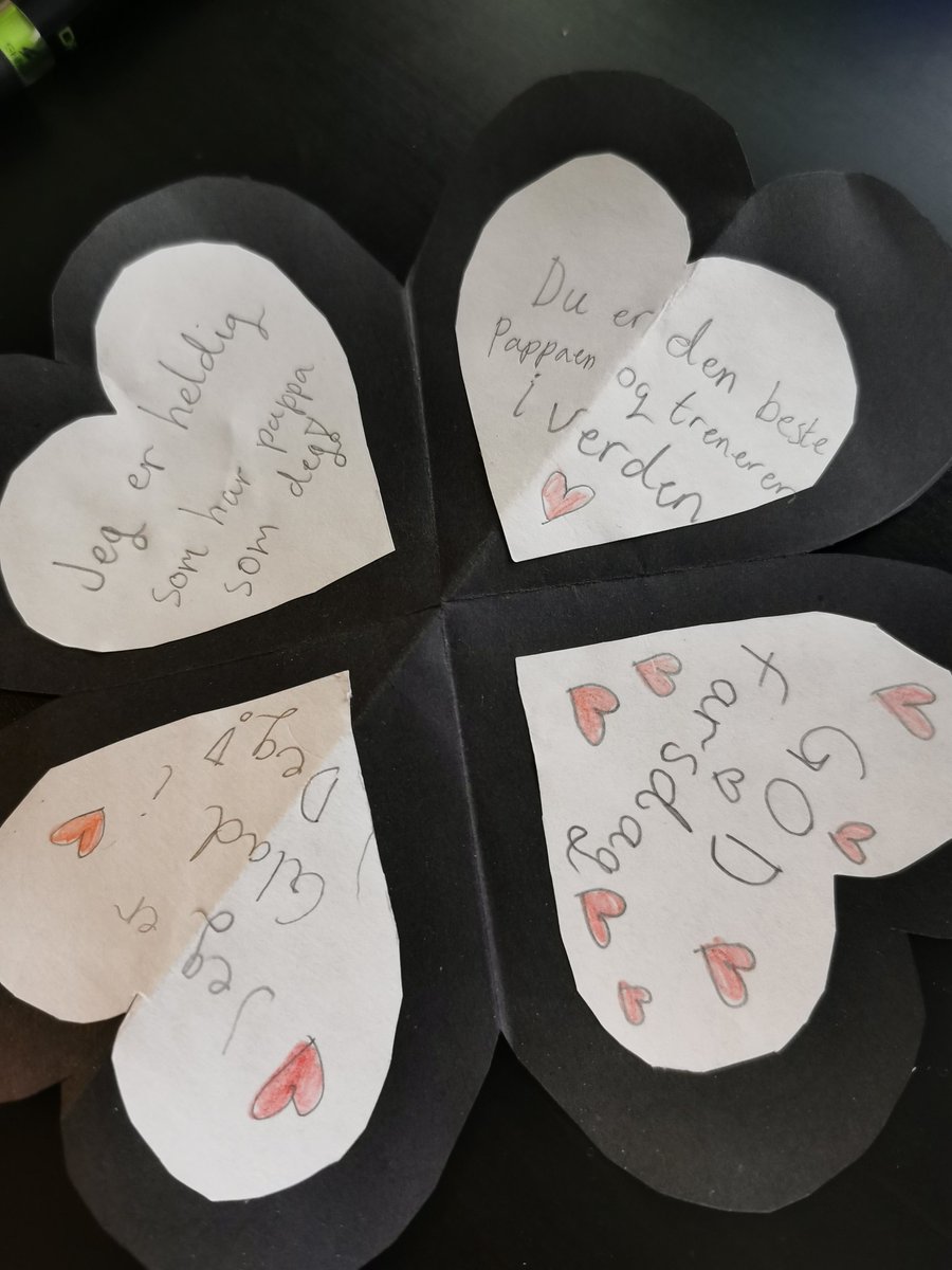 IkStart_'s tweet image. Bruker vanligvis ikke så mye energi på farsdag, men litt fuktig i øyekroken ble det likevel.
#farsdag #pappatrener