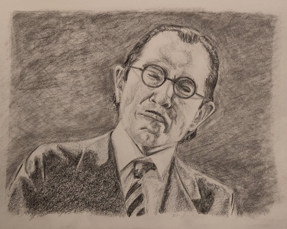 Ron Mael, the Maestro, after a photo by Kerrie Geier

Pencil on paper 

#sparksfanart #ronmael #sparkstour2023