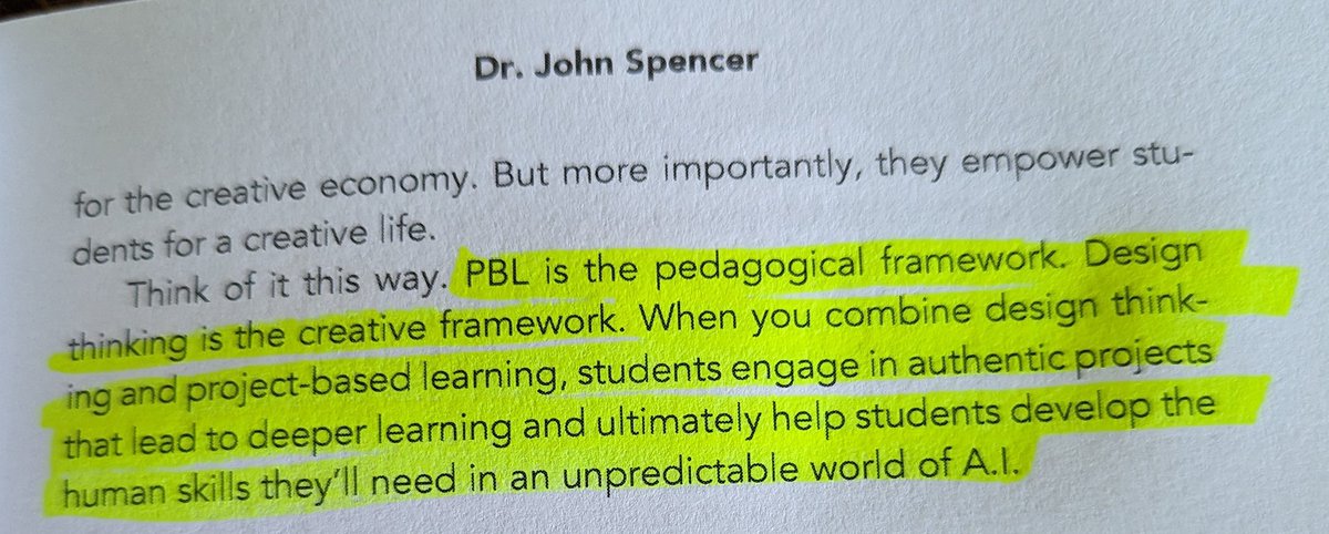 MrsGouett's tweet image. @spencerideas book &quot;The AI Roadmap&quot; is a page turner that makes clear the importance of powerful teaching strategies and pedagogy to prepare students for this ever evolving world.

#AIRoadmap #AIEducation #WCDSBInnovates