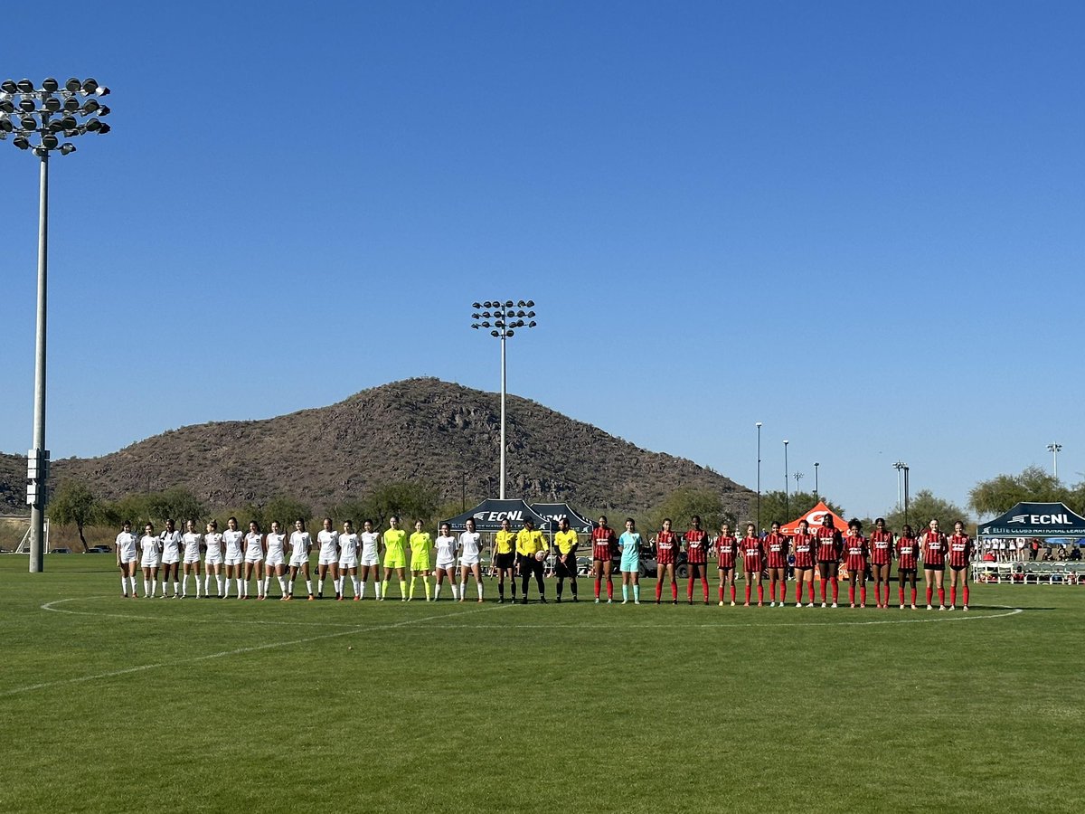 What a great experience at ECNL Phoenix. My team and I learned a lot and came out of the weekend with 2 wins and 1 loss. Thank you to all the coaches that came to watch us play! #gsastrong 🔥⚽️
@GSA08GECNL 
@ImYouthSoccer @ECNLgirls 
@TopDrawerSoccer @PrepSoccer @ImCollegeSoccer