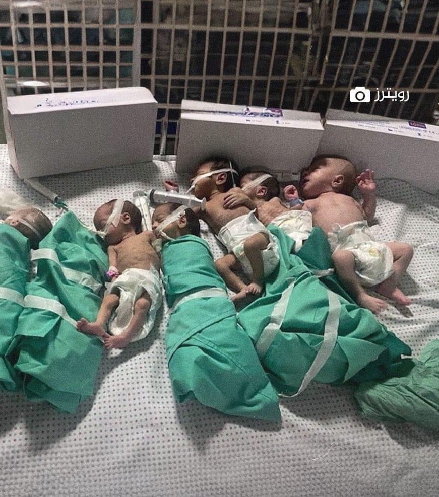 What is the fault of these children?
They haven't seen the world yet! Their eyes were opened to war and bombing ..

Criminals <a href="/POTUS/">President Donald J. Trump</a> <a href="/RishiSunak/">Rishi Sunak</a> <a href="/netanyahu/">Benjamin Netanyahu - בנימין נתניהו</a> <a href="/EmmanuelMacron/">Emmanuel Macron</a> <a href="/JustinTrudeau/">Justin Trudeau</a> <a href="/GiorgiaMeloni/">Giorgia Meloni</a> <a href="/AlboMP/">Anthony Albanese</a> <a href="/vonderleyen/">Ursula von der Leyen</a> 

#FreePalaestine
#IsraelisATerorristState