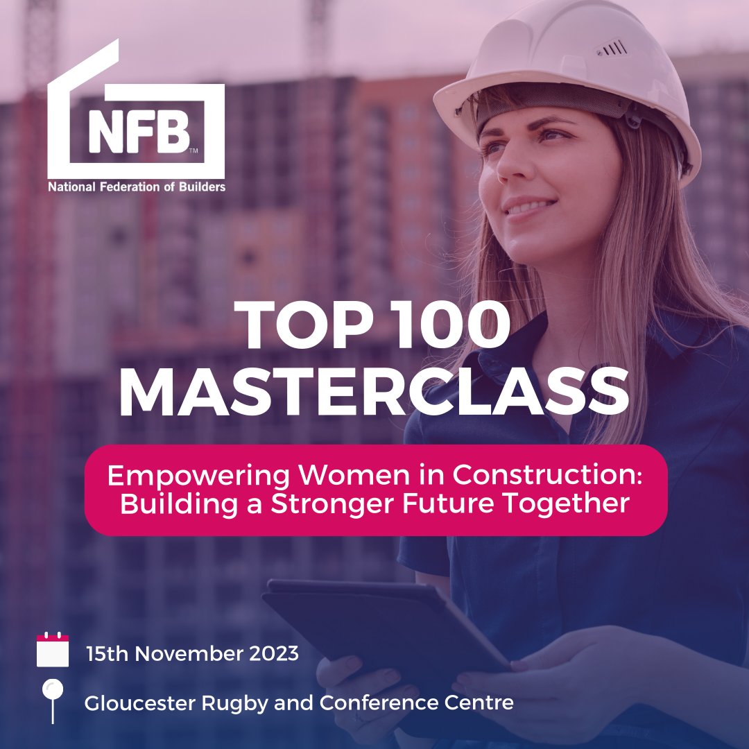 nfbuilders's tweet image. We’re kicking off our Top 100 Legacy Programme 2023 with our Empowering #WomenInConstruction workshop, designed to build confidence, foster allies, and leverage networks. Interested? Sign up here: builders.org.uk/events/empower…